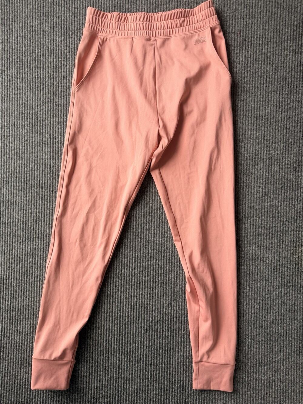 Victoria's Secret PINK Active Ultimate High Waist Joggers Small Pink Stretch